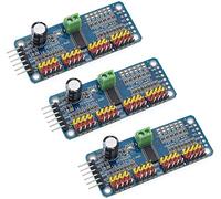 iHaospace 16 Channel PWM Servo Driver IIC interface PCA9685 for arduino or Raspberry Pi Shield Module Servo Shield (3 x PCA9685)