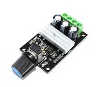 iHaospace 2 Pcs DC 6V 12V 24V 28VDC 3A 80W PWM Motor Speed Controller Regulator Adjustable Variable Speed Regulator Switch