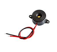 iHaospace 2 Pcs High-Decibel SFM-20B DC3-24V Continuous Sounder Buzzer 2312 Active piezoelectric Buzzer Electronic Buzzer