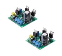 iHaospace 2 Pcs Mini 1969 TIP41C 1 Channel Mono Channel Amplifier Board Class A DC12-30V 20W Adjustable Resistor