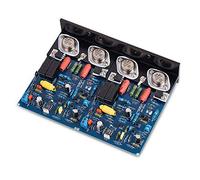 iHaospace 2 Pcs QUAD405 Amplifier 2 Channel HiFi Stereo Audio Amplifier Board Assembled Kit with MJ15024 Transistor