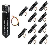 iHaospace Capacitive Soil Moisture Sensor Corrosion Resistant For Arduino Moisture Detection