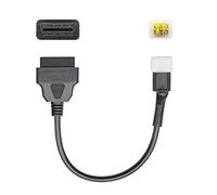 iHaospace OBD2 OBD II Diagnostic Cable Adapter 16 Pin to 6 Pin OBD Adaptor for BENELLI Motorcycle Adapter Cable