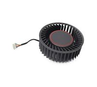 iHaospace PLB07525B12HH Replacement Graphics Card Cooling Fan For MSI RX VEGA 56 RX VEGA 64 Cooler Fan 75mm 4 Pin