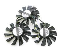 iHaospace Replacement Graphics Card Cooling Fan for MSI GeForce GTX1080 DUKE GTX 1070ti GTX 1070 DUKE GPU Fan 85mm 4Pin