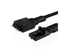 iHaospace RGB Adapter Cable, 25 cm, Black, Compatible with Corsair Lighting Node Pro, Commander Pro, iCUE Commander Core XT