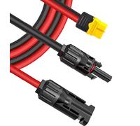 iHaospace Solar Cable 0.6m 10AWG XT60 Adapter for Anker 757 Powerhouse, Ecoflow River & Delta 2 Pro Max, Mini bluetti EB55 Powerstation