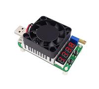 iHaospace USB Intelligent Protection Adjustable Constant Current Electronic Load Voltmeter Aging Amplifier Resistance LED Digital Tube Display Electronic Load Tester