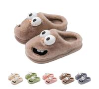 IHAZNTMZX Kissing Slippers Tongue, 3D Big Eye Dog Fun Cartoon Slipper,Comfortable and Non-Slip,Unisex Adults