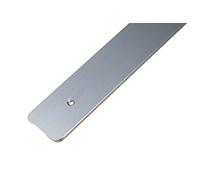 IHC 38 mm 60 cm End Strip Angle Strip Worktop Kitchen Stainless Steel with Holes Left