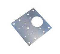 IHC Repair Plate for Cabinet Hinges Diameter 35 mm Plate Hinge Door Hinges Stainless Steel Repair Kit 90 x 90 mm Pack of 2