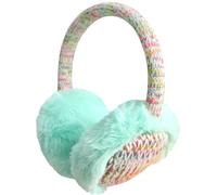 IHCEMIH Ear Muffs Girls Women Earmuffs Fluffy Plush Adjustable Knitted Earmuff Winter Accessories Soft Ear Warmers Running Skiing Ears Covers Protectors from Wind Cold Outdoor Gift for Children