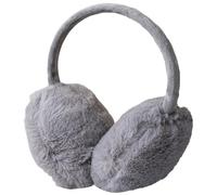 IHCEMIH Ear Muffs, Women Earmuffs Fluffy Plush Adjustable Earmuff Adults Winter Accessories Ear Warmers Running Skiing Ears Covers Protectors from Wind Cold Outdoor Gift for Ladies Girls Men Grey