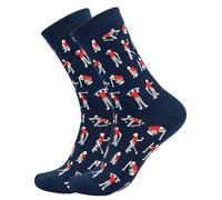 IHCEMIH Funny Socks for Men - Novelty Golf Socks Mens Comical Christmas Presents for Golf Lovers Dad Perfect Stocking Fillers as Novelty Xmas Fathers Day Birthday Gifts for Husband Grandad Boyfriend