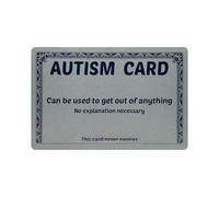 Ihdjasg Excuse Card - Funny Gift Ideas in Wallet Format for Christmas Stockings, Humorous Wallet Cards for Excuses | For Adults at Work, For Family and Friends