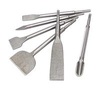 IHDYPPEW 6 PCS SDS Plus Shanks Chisel Set, Masonry Concrete Drill Bit and Superior 40Cr Steel Hammer Drill Bits Set, Perfect for Home Improvement Projects, Masonry and Stone Work