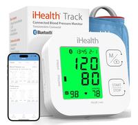 iHealth TRACK Smart Blood Pressure Monitor (KN-550BT) - Connects to both Apple and Android devices