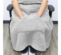 IHEALTHCOMFORT Soft Cozy Lap Blanket for Knees, Back, Shoulders - Wheelchair, Outdoor, Wrap Shawl (43 * 28inches)