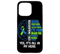 IHH Warrior Idiopathic intracranial hypertension Case for iPhone 15 Pro Max