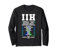 IHH Warrior Idiopathic intracranial Hypertension Long Sleeve T-Shirt