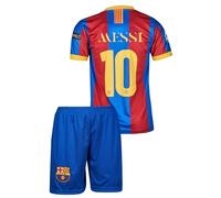 IHIMI Ronaldinho Barcelona #10, Nostalgia Children's Jersey with Short, Limited Edition (4-13 Years), Messi, 176