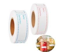 iHMeiju 1000pcs Removable Freezer Labels, 1 x 3 Inch Food Labels for Food Containers, Easy to Use, No Residue, Super Sticky, for Kitchen, Grocery Stores