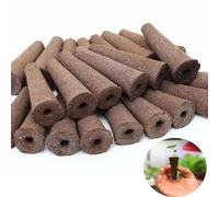 iHMeiju 50pcs Grow Sponges for Hydroponics, Seed Starter Pods Replacement Plant Growing Sponges Compatible with AeroGarden, Refill Pods for Hydroponic Indoor Garden System.