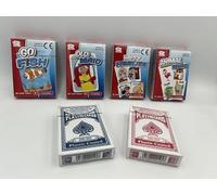 ihoot Pack of 6 Classic Card Games Age 3+ for Kids | Animal Snap, Go Fish, Old Maid, Happy Families, Plus Two Packs of Playing Cards UK | Card Games for Kids' Party Bag Fillers & Travel