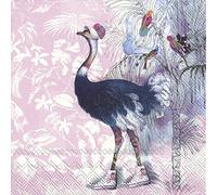 IHR - Cool and The Gang Rose L773950 Luncheon Napkin 3ply 20 Count
