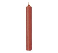 IHR Cylinder Candle 18cm Solid Coloured - (Dusty Orange)