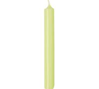 IHR Cylinder Candle 18cm Solid Coloured - (Lime)