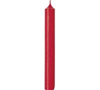 IHR Cylinder Candle 18cm Solid Coloured - (Red)