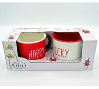 IHR Happy Go Lucky 350ml Porcelain Mug Set