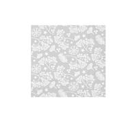 IHR Ideal Home Range Bright Winter Branches Silver Lunch Napkins 20pk IHR Ideal Home Range Silver