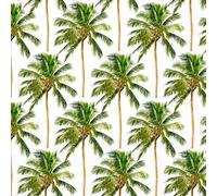 IHR Ideal Home Range Cocktail Napkins Disposable 3-Ply Paper Party Napkin Pack, 5" x 5", Palm Trees Pattern, 20-Count
