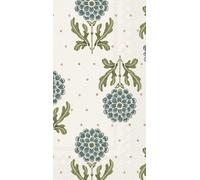 IHR Ideal Home Range Dinner Napkins Disposable 3-Ply Paper Guest Hand Towels Party Supplies, 8.25" x 4.5", Simple Flower Blue, 16-Count