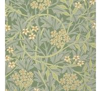 IHR Ideal Home Range Lunch Napkins Disposable 3-Ply Paper Party Supplies, 6.5" x 6.5", Jasmin Vines (Green), 20-Count