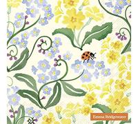 IHR Ideal Home Range - Paper Napkins Forget ME NOT and Primrose cr. 20 pc. Lunch Napkins