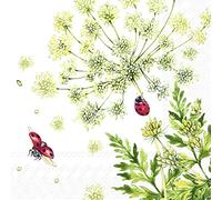 IHR Ideal Home Range - Paper Napkins Ladybirds 20 pc. Cocktail Napkins