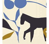 IHR Ideal Home Range - Paper Napkins Marimekko LAIDUN Cream 20 St. Lunch Napkins 33 cm x 33 cm / 13 inch x 13 inch