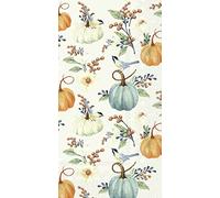 IHR Ideal Home Range - Paper Napkins Pumpkin Floral 16 pc. 3-Ply Guest Towel 33 cm x 42 cm / 13 inch x 16.5 inch