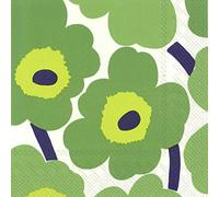 IHR Ideal Home Range - Paper Napkins UNIKKO Green 20 pc. Lunch Napkins