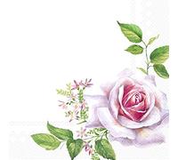 IHR Ideal Home Range - Paper Napkins Valerie 20 pc. 3-Ply Lunch Napkins 33 cm x 33 cm / 13 inch x 13 inch