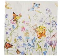 Celebrate the Home L727590 20-Count 3-Ply Paper Luncheon Napkins, Butterflies and Blossoms