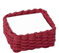 IHR Napkin Holder - Paper Meshwork Red (Cocktail 15x5 x15cm)