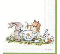 IHR Ideal Home Range - Paper Napkins Tea Party 20 pc. Lunch Napkins