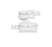 Ihram Belt for Hajj & Umrah - Adjustable Pilgrim Waist Ehram Belt with Secure Pockets for Money & Essentials - Lightweight, Comfortable Omrah Ahram Belt, White, standard size, Ihram Belt