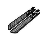 ihreesy Fake Exhaust Tail Pipe Sticker,Car Rear Bumper Exhaust Pipe Hole Cover Simulation Airflow Ventilation Covers Decoration Sticker Accessories,Black