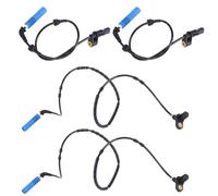 ihreesy Front & Rear ABS Wheel Speed Sensor, 34526752681 34526752682 34526752683 4PCS Left or Right Wheel Speed Sensor Compatible with BMW E46 325i 330i 325Ci 328Ci M3