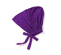 ihreesy Women Head Scarf,Cotton Sleeping Cap Bonnet Chemo Cap Soft Turban Head Wrap Caps Cancer Beanies Turbans Hat for Women and Girls,Dark Purple